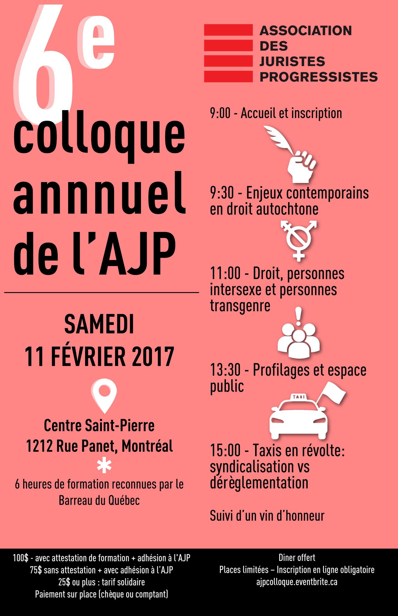 6e colloque – le droit en quête de justice sociale