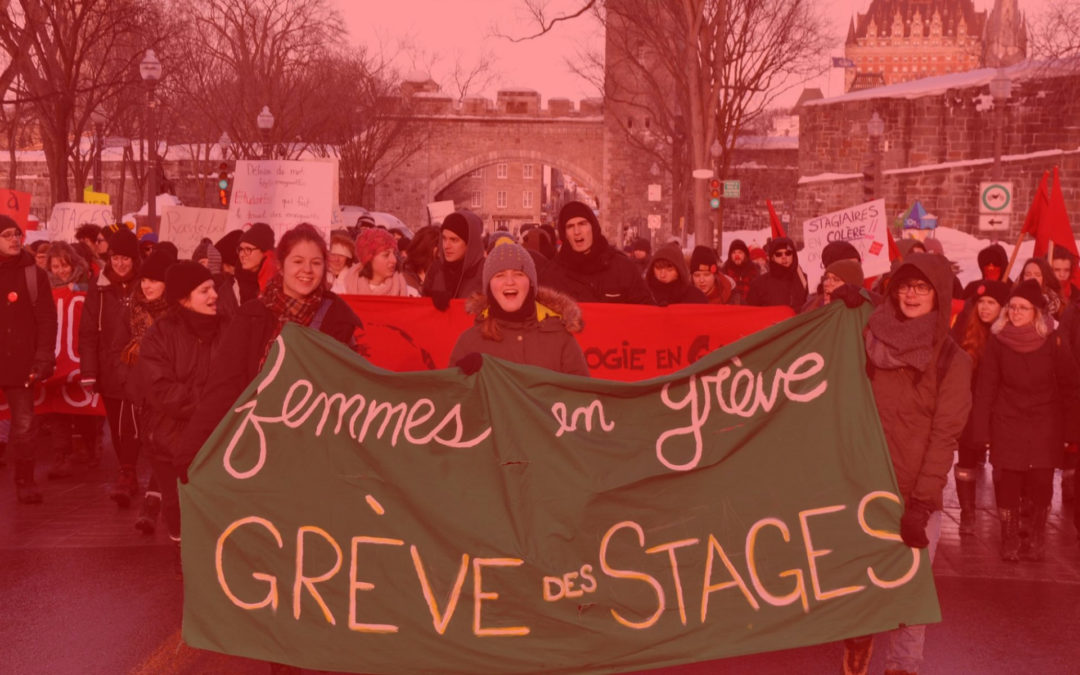 Journée internationale des stagiaires : pour des conditions de travail décentes!